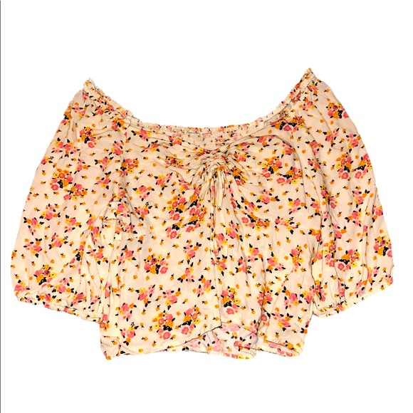 wild fable Tops - Floral Cinch Top